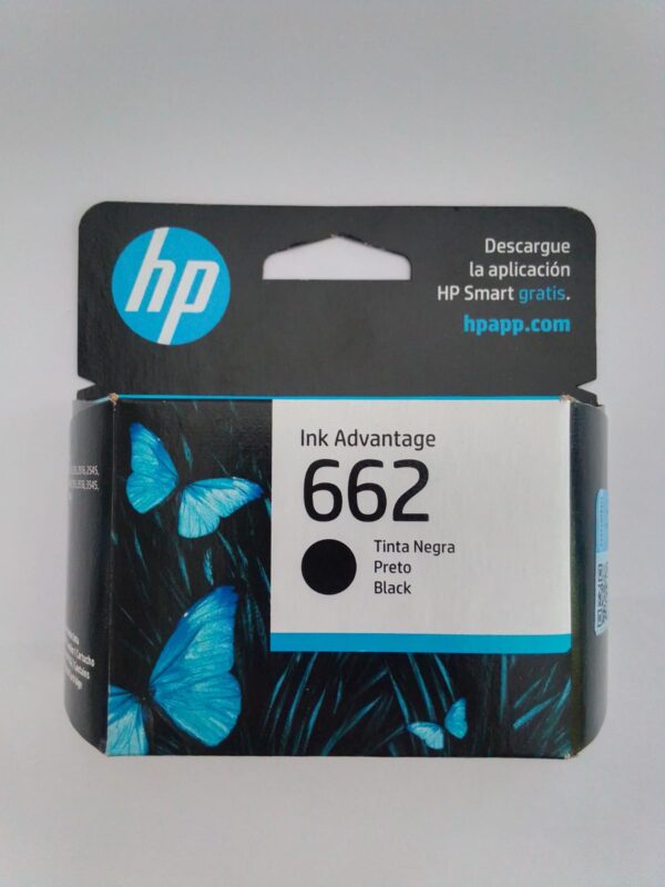 CARTUCHO ORIGINAL HP 662 NEGRO