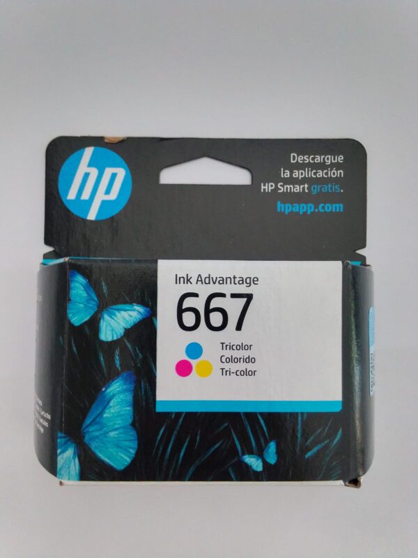 CARTUDHO ORIGINAL HP 667 TRICOLOR