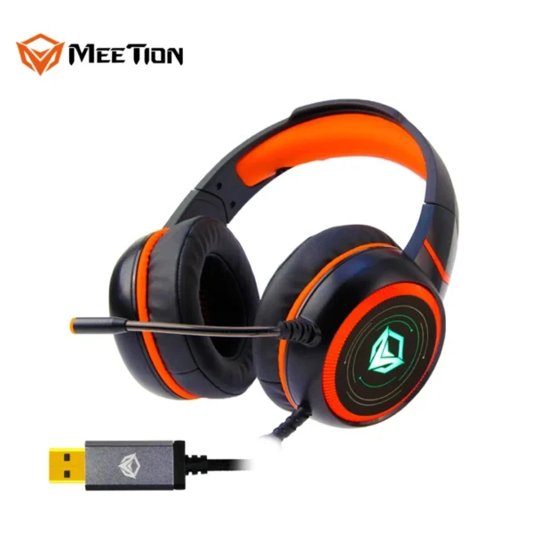 Auricular Gamer Usb Cancelacion De Ruido Meetion Mt-hp030